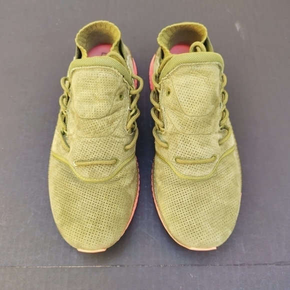 Puma Ignite Tsugi Shinsei 'Wasabi' Army Green Sneaker Men's Shoe Size 9.5 - Picture 2 of 11